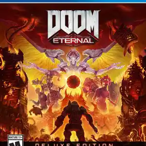 Игра Doom Eternal Deluxe Edition PS4, Душанбе