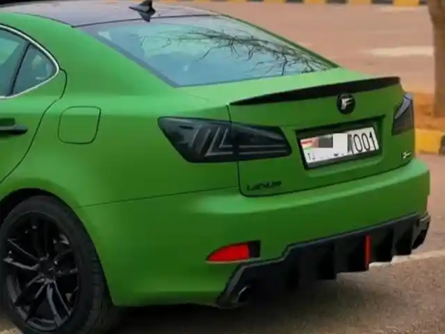 Спойлер на Lexus IS, Душанбе