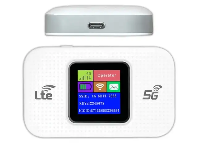 Карманный Wi-Fi роутер MF688 3000mAh, Душанбе