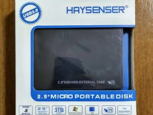 Внешний USB 3.0 жёсткий диск Haysenser 1Tb, Душанбе