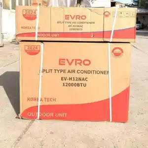 Кондиционер Evro 12 куб, Душанбе