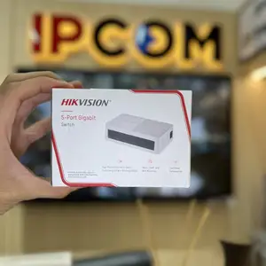 Коммутатор Switch Hikvision Gigabit DS-3E0505D-OO-STD, Худжанд
