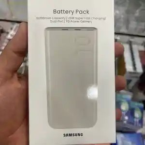 Внешний аккумулятор 10000mah с быстрой зарядкой Samsung Battery Pack 25w, Душанбе