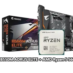 Материнская плата b550m aorus Ellie + Ryzen 5600 на заказ, Душанбе