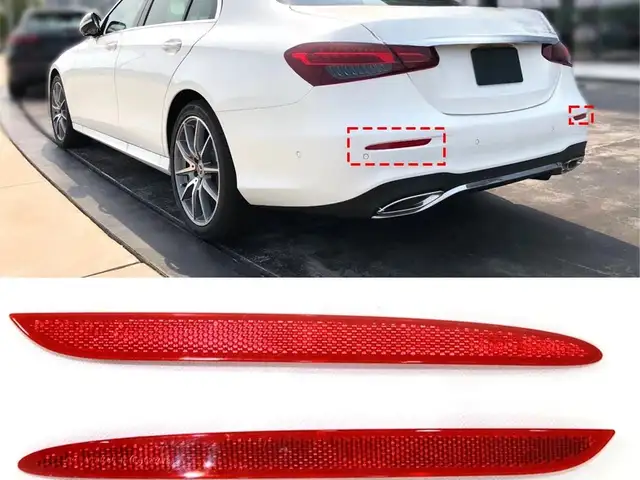 Задние катафоты на Mercedes-Benz w213, Душанбе