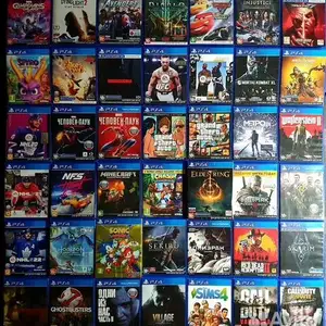 Игровые диски PlayStation 4 PlayStation 5, Душанбе