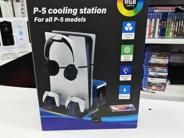 Станция охлаждения Cooling Station для Playstation 5, Slim, Pro, Душанбе