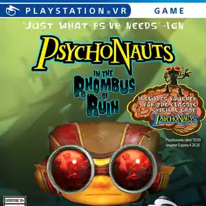 Игра VR Psychonauts для PS-4 / 6.72 / 7.02 / 7.55 / 9.00 / 11.00 / 13.00 /, Душанбе