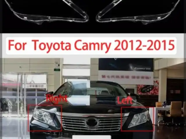 Стекло фары на Toyota Camry 2012-2015, Душанбе