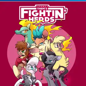 Игра Thems fightin herds для PS-4 / 6.72 / 9.00 / 11.00 / 12.02 / 13.00 /, Душанбе