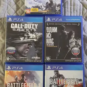 Комплект игр для PS4, Душанбе