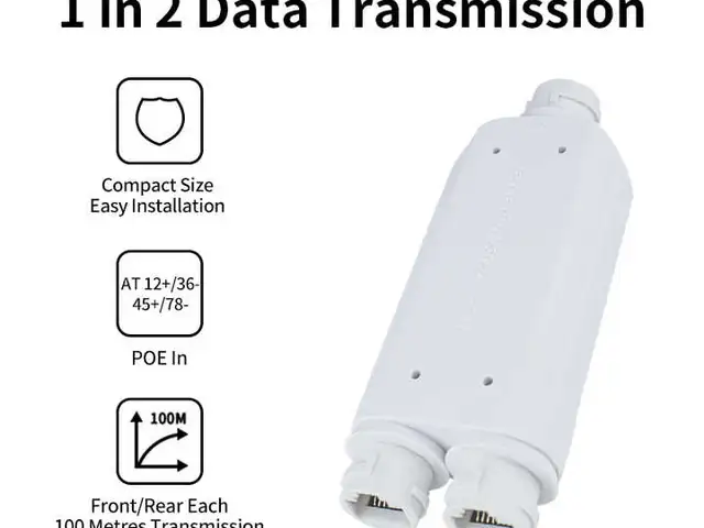 2 портовый водонепроницаемый POE ретранслятор IP66, Хуҷанд