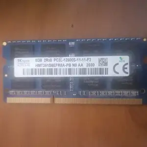 Оперативка для ноутбука 8гб ddr3, Душанбе