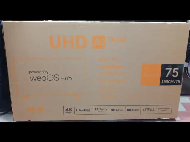 Телевизор Webos 75. 65, Душанбе