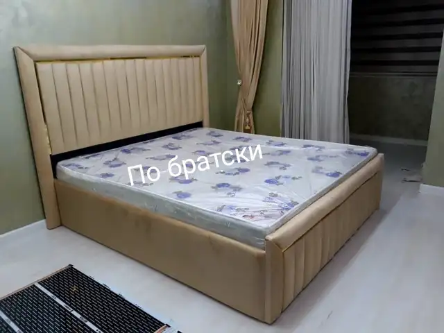 Кровать двуспальная с медицинским матрасом, Душанбе