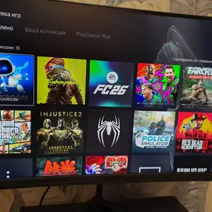 Игровая приставка PS5 Slim 1TB + 2 DualSense + FC 26 + UFC 5 + 400 игр, Душанбе
