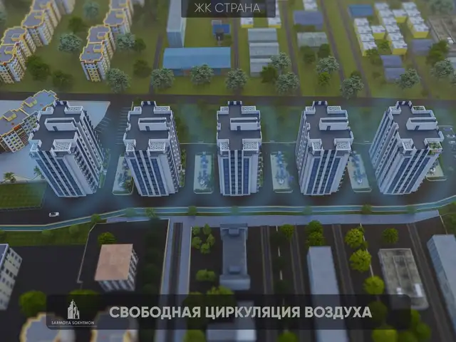 1-комн. квартира, 8 этаж, 58 м², 13 микрорайон, Хуҷанд