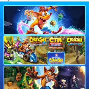 Игра Crash Bandicoot Collection для Sony PS4/PS5, Душанбе