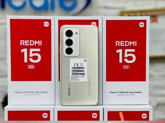 Xiaomi Redmi 15 6/128gb Gold, Душанбе