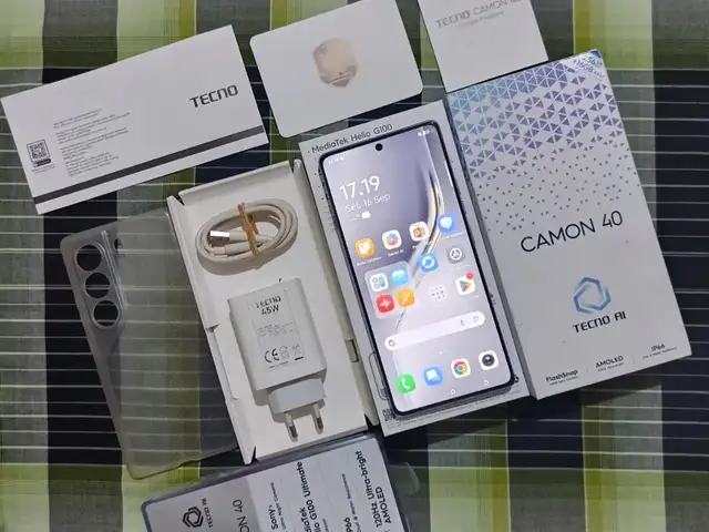 Tecno Camon 40 8+8/256GB, Душанбе - 8