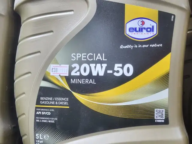 Масло eurol 20/50 5L, Душанбе