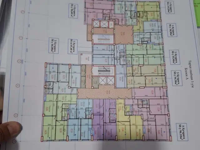 2-комн. квартира, 1 этаж, 54 м², рудаки, Рудаки