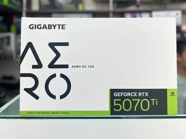 Видеокарта Gigabyte Aero RTX 5070Ti 16GB, Душанбе