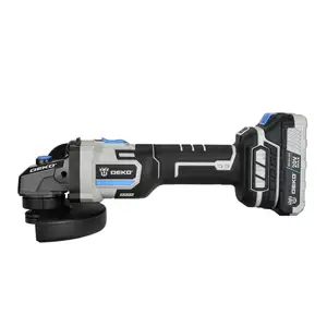 Болгарка аккумуляторная бесщеточная 20V 125мм DEKO DKAG20BL01-S, Душанбе