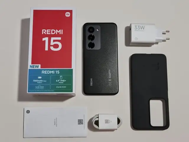 Xiaomi Redmi 15 6+3/128Gb 7000мач, Душанбе