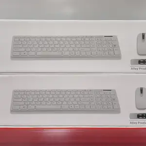 Беспроводная клавиатура и мышка Ultra Thin Fashion K-06 White, Душанбе
