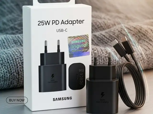 Оригинальное зарядное устройство Samsung 25W PD Adapter Новое, Бохтар (Курган-Тюбе)