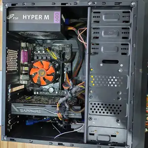 Игровой компьютер Intel Core I5 4460/8GB RAM /SSD 240 GB/HDD 1 TB/ATI RADEO, Душанбе