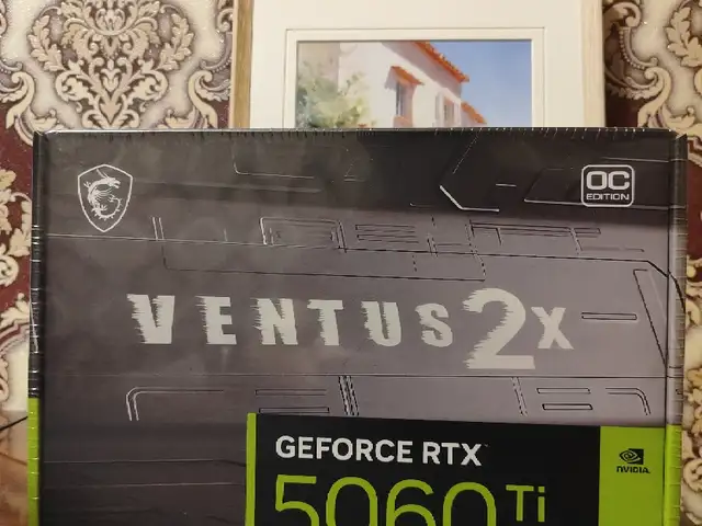 Игровая видеокарта MSI RTX 5060 Ti Ventus 2x OC Plus 8gb, Душанбе