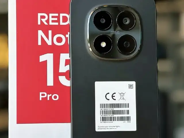 Xoaomi Redmi Note 15 Pro 12+6/512Gb 6500мач, Душанбе