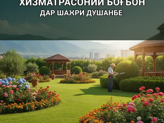 Услуги Садовника, Душанбе