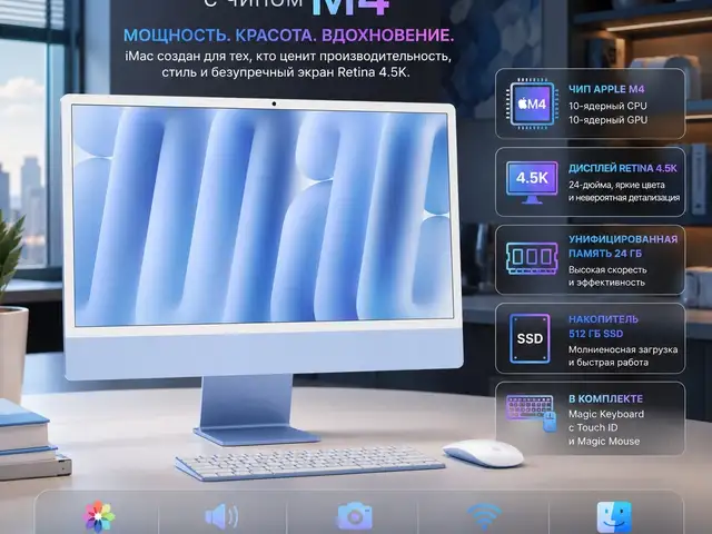 Моноблок Apple iMac, Душанбе