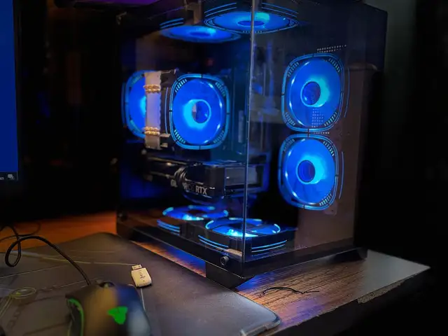 Системный блок core i5 14400F/RAM 16GB DDR 5/RTX 3050 8GB GDDR 6/NVME M2 1TB, Душанбе
