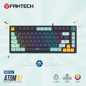Механическая игровая клавиатура Fantech ATOM81 MK875V2, Душанбе
