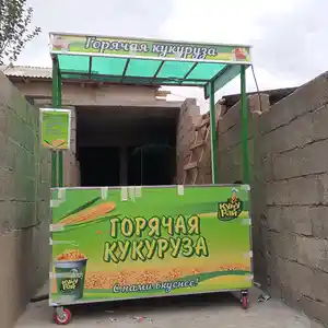 Тележка для горячего кукуруза, Душанбе