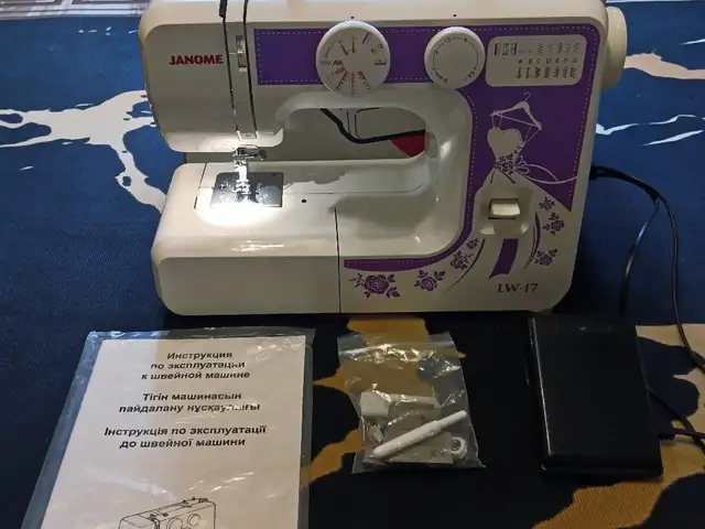 Швейная машинка Janome LW 17, Душанбе