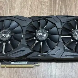 Игровая Видеокарта Asus Strix GTX 1080 Gaming 8gb GDDR5 256 bit, Душанбе