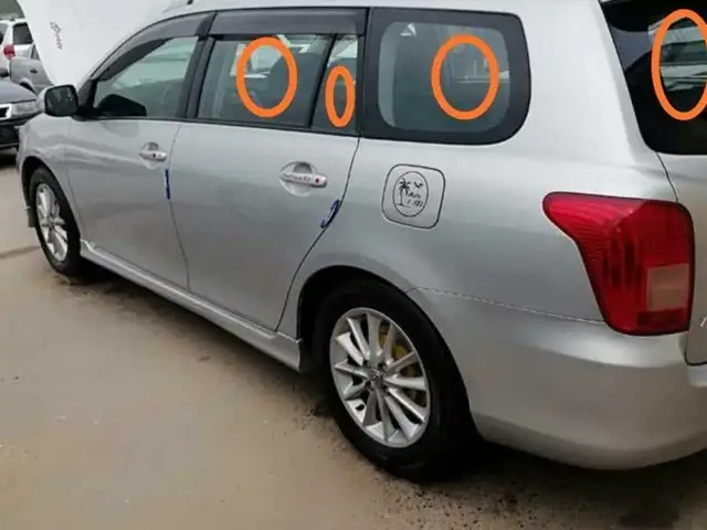 Не тонированние стекла для Toyota Fielder, Душанбе