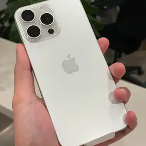 Apple iPhone 15 Pro, 256 gb, White Titanium, Душанбе
