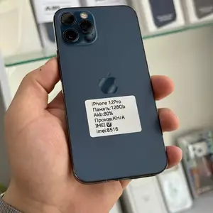 Apple iPhone 12 pro, 128 gb, Pacific Blue, Худжанд
