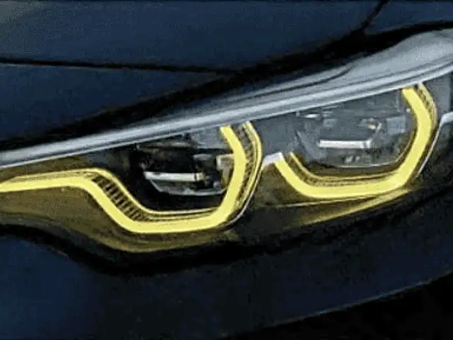 Желтые фары на BMW GS, Душанбе