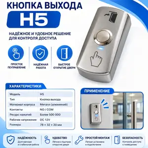 Кнопка выхода H5, Худжанд