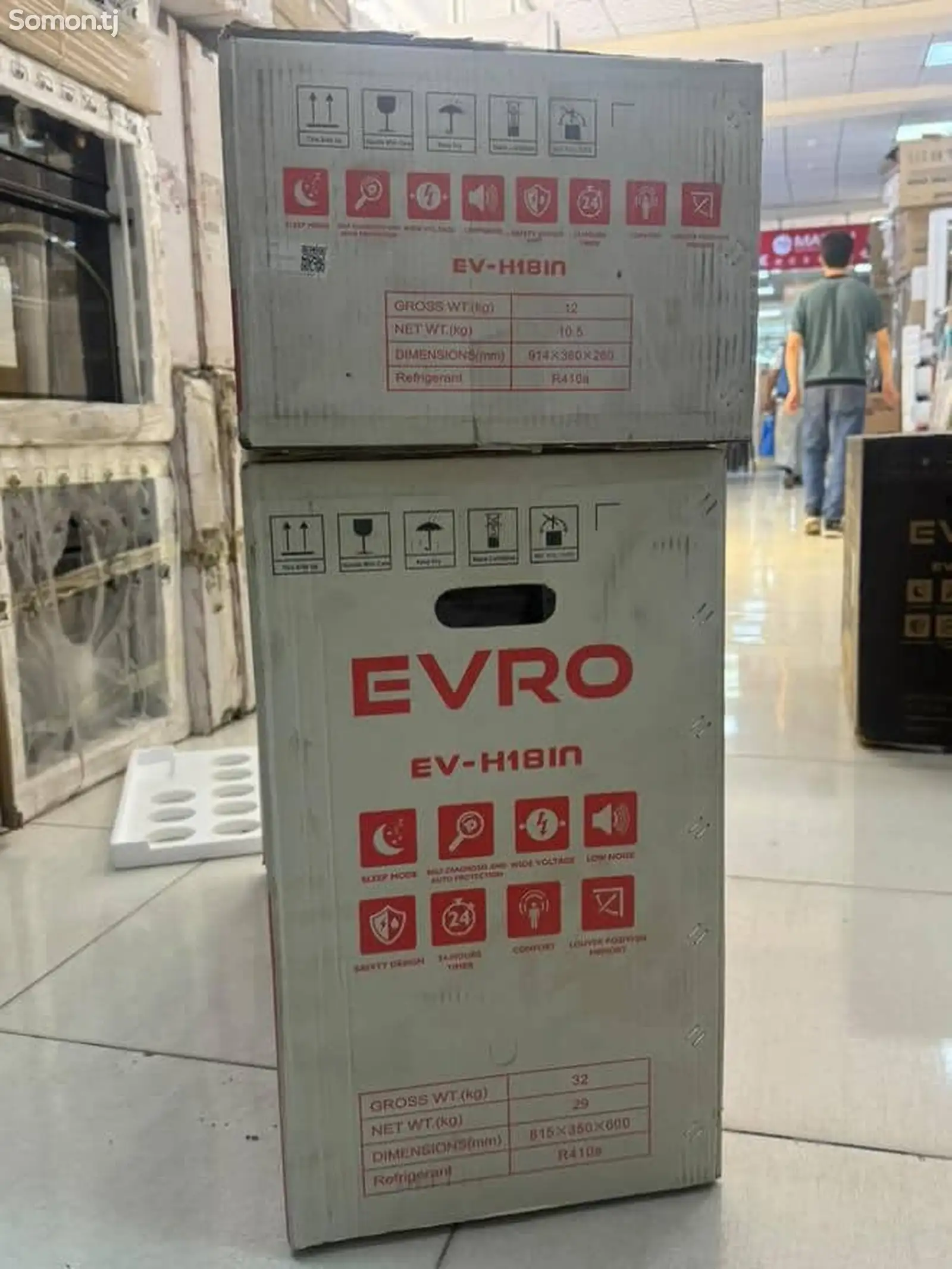 Кондиционер Evro 18 куб inverter-2