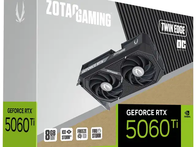 Видеокарта RTX 5060ti 8GB Zotac Twin Edge, Душанбе