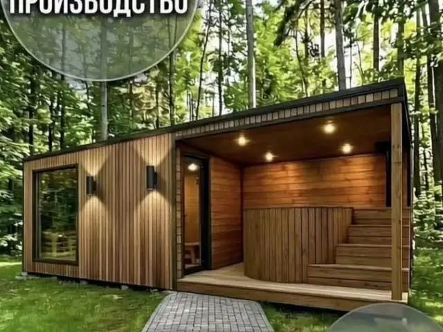 Каркасные бани от производителя под ключ, Душанбе