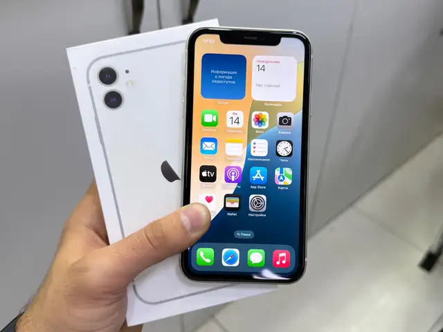 Apple iPhone 11, 128 gb, White, Душанбе - 2